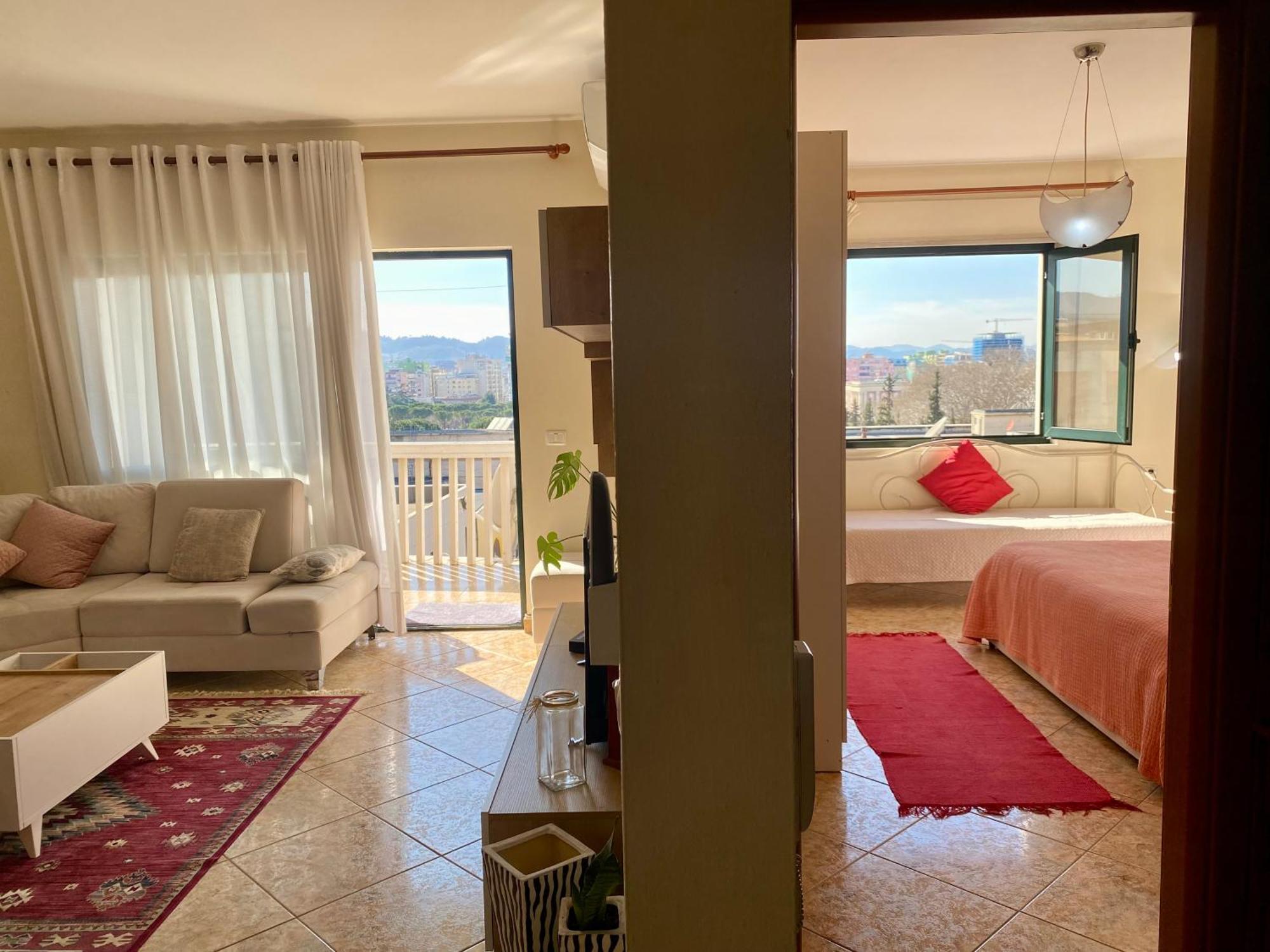 Rtsh Apartment Tiranë Eksteriør bilde